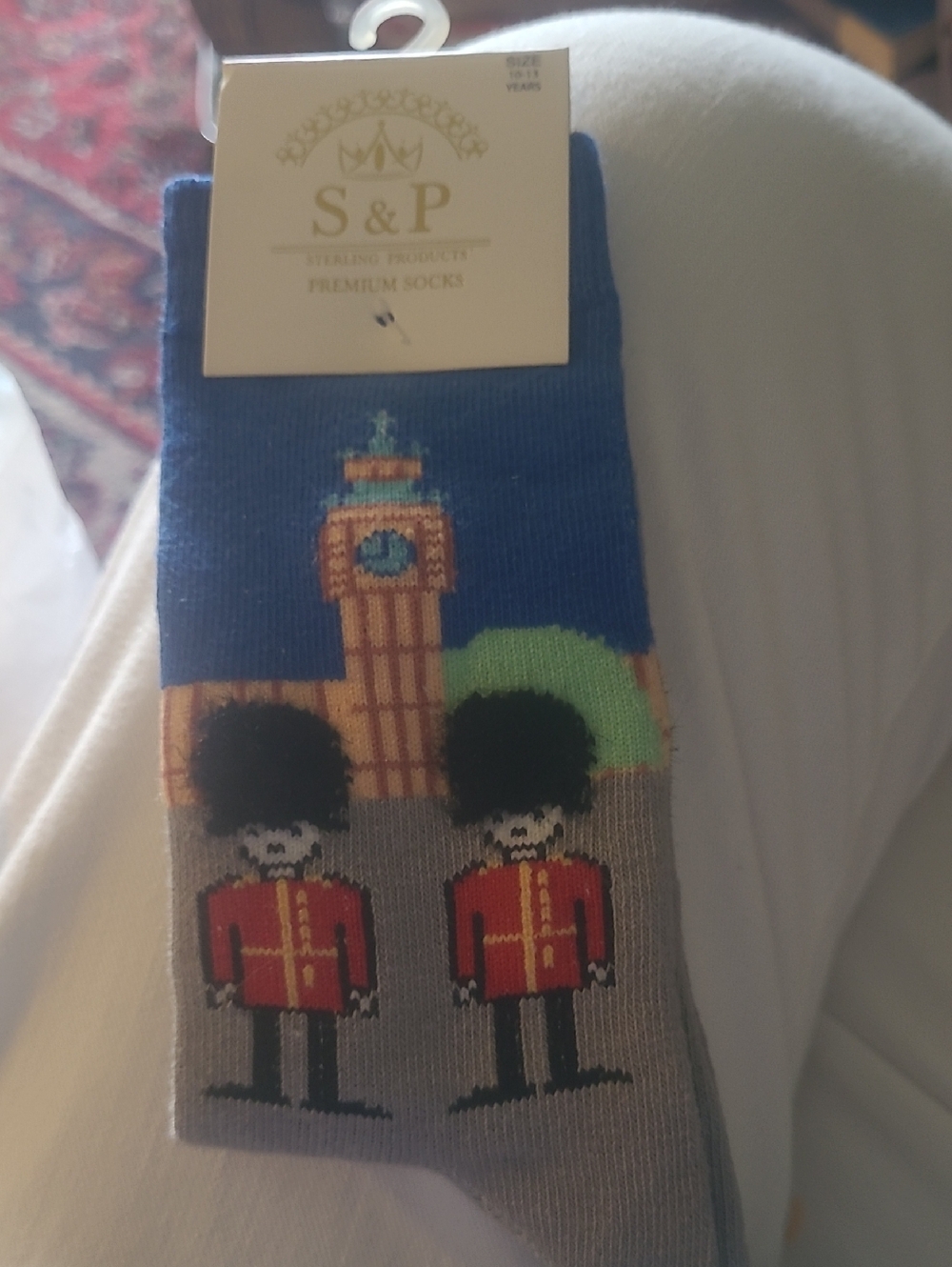 S&P Premium Kids Socks in Deep Blue